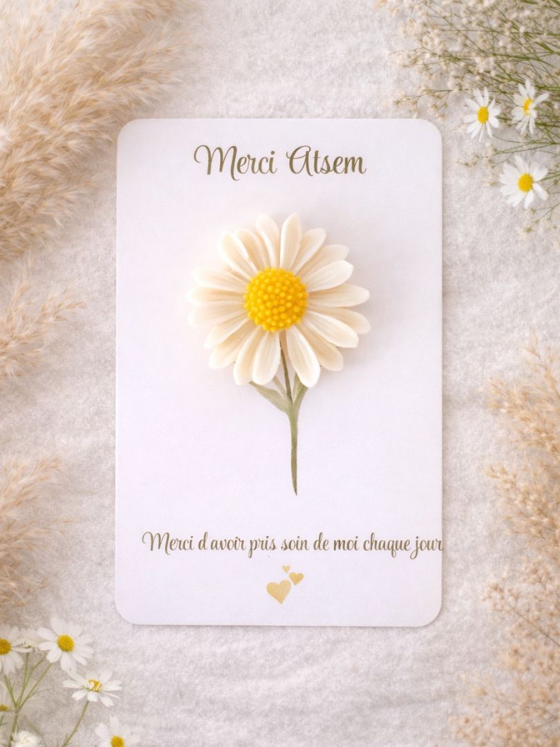 Carte à offrir "Merci ATSEM"