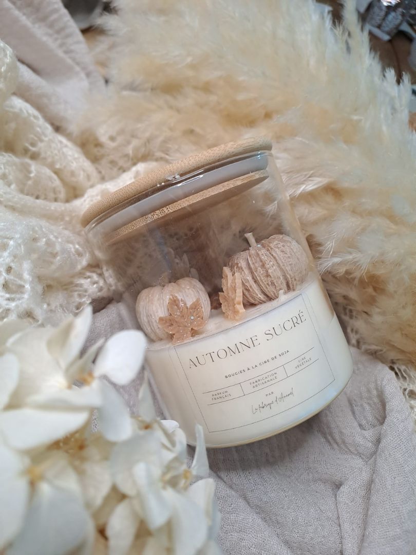Grande bougie - Automne sucré (Patate douce)