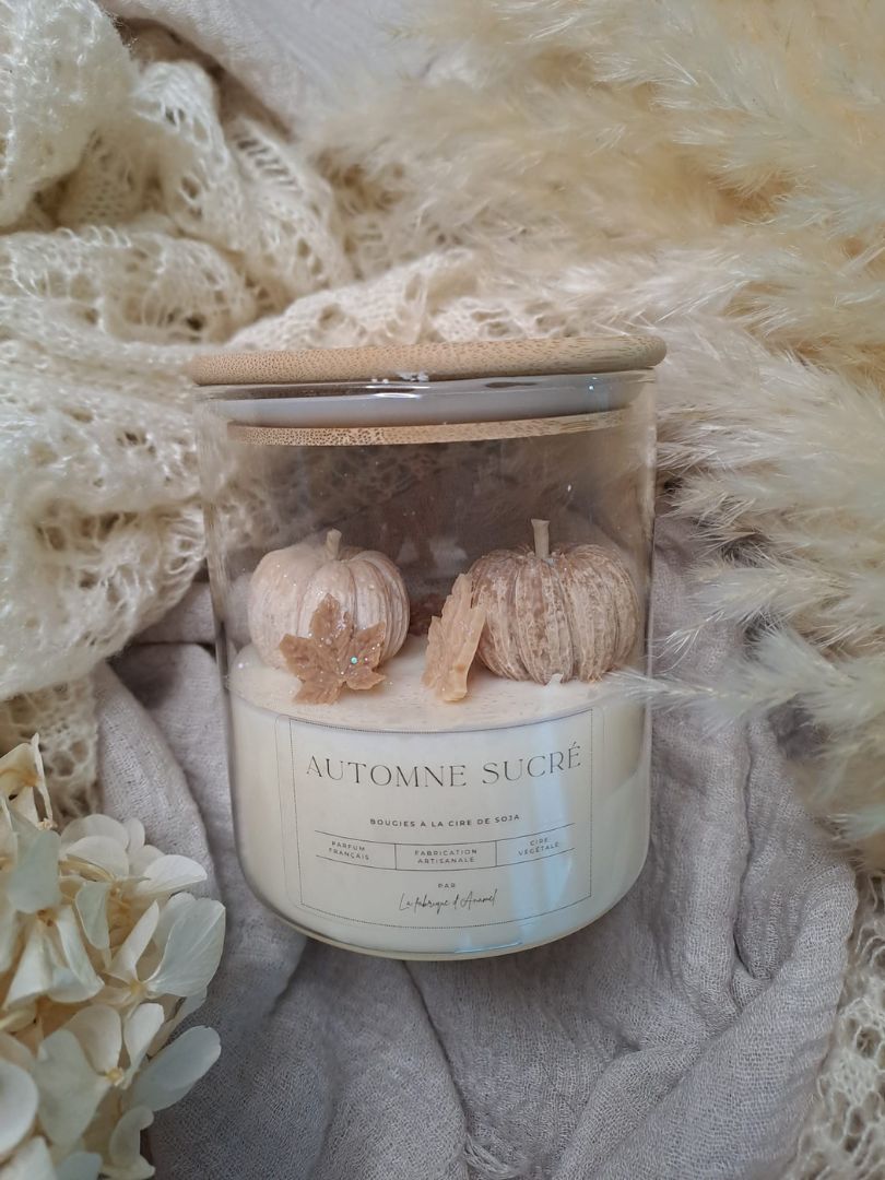 Grande bougie - Automne sucré (Patate douce)