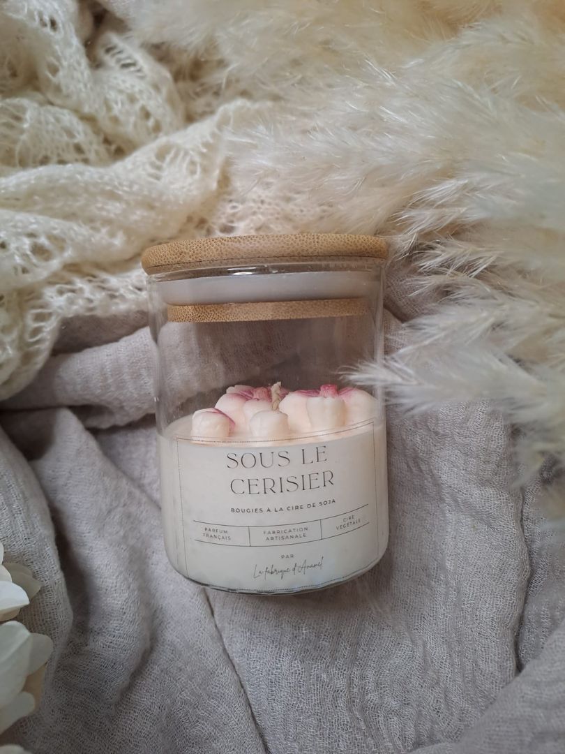 Petite bougie - Sous le cerisier (Cerise noire)