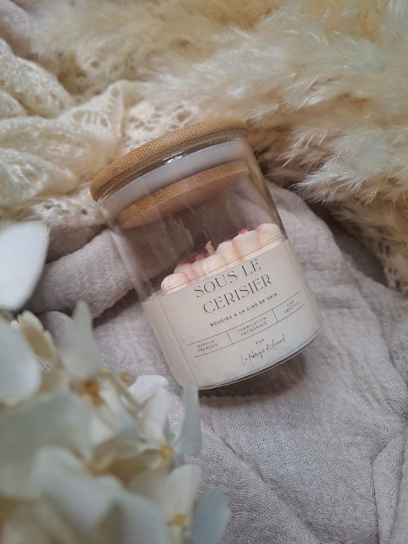 Petite bougie - Sous le cerisier (Cerise noire)