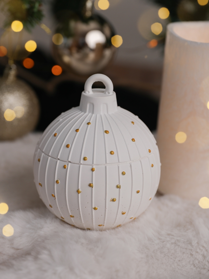 Bougie boule de Noël 2