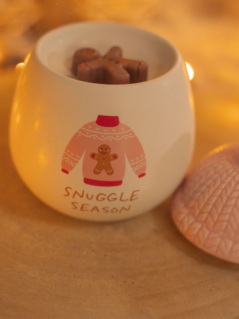 Brûle parfum bonnet rose