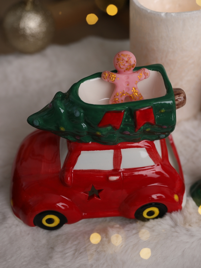 Brûle parfum voiture de Noël
