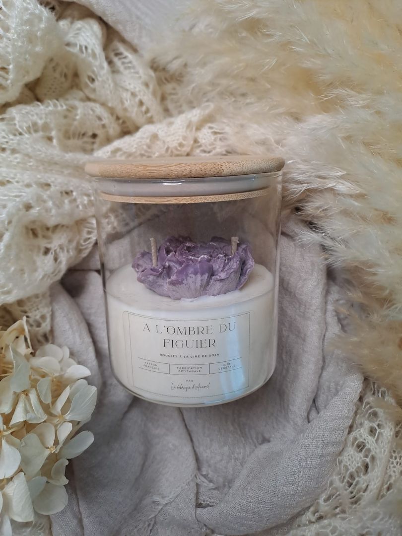 Grande bougie - A l'ombre du figuier (Figue)
