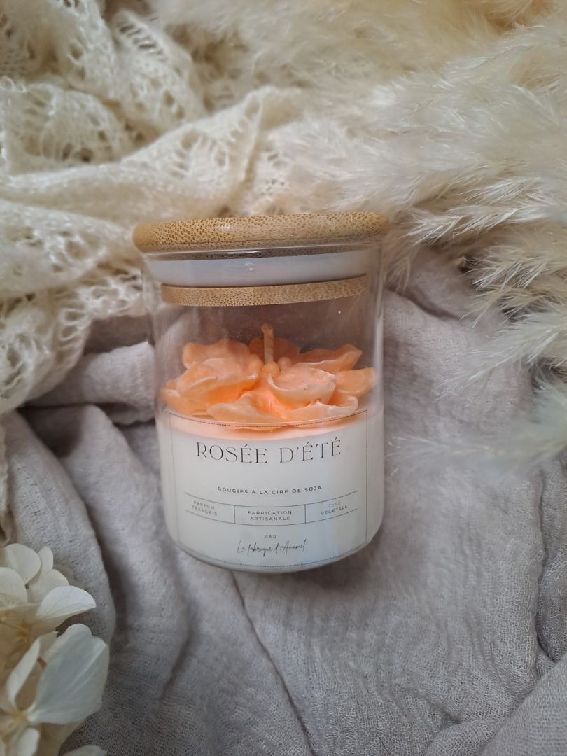 Petite bougie - Rosée d'été (Melon)